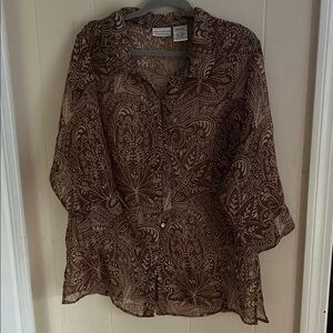 White Stag Sheer Top